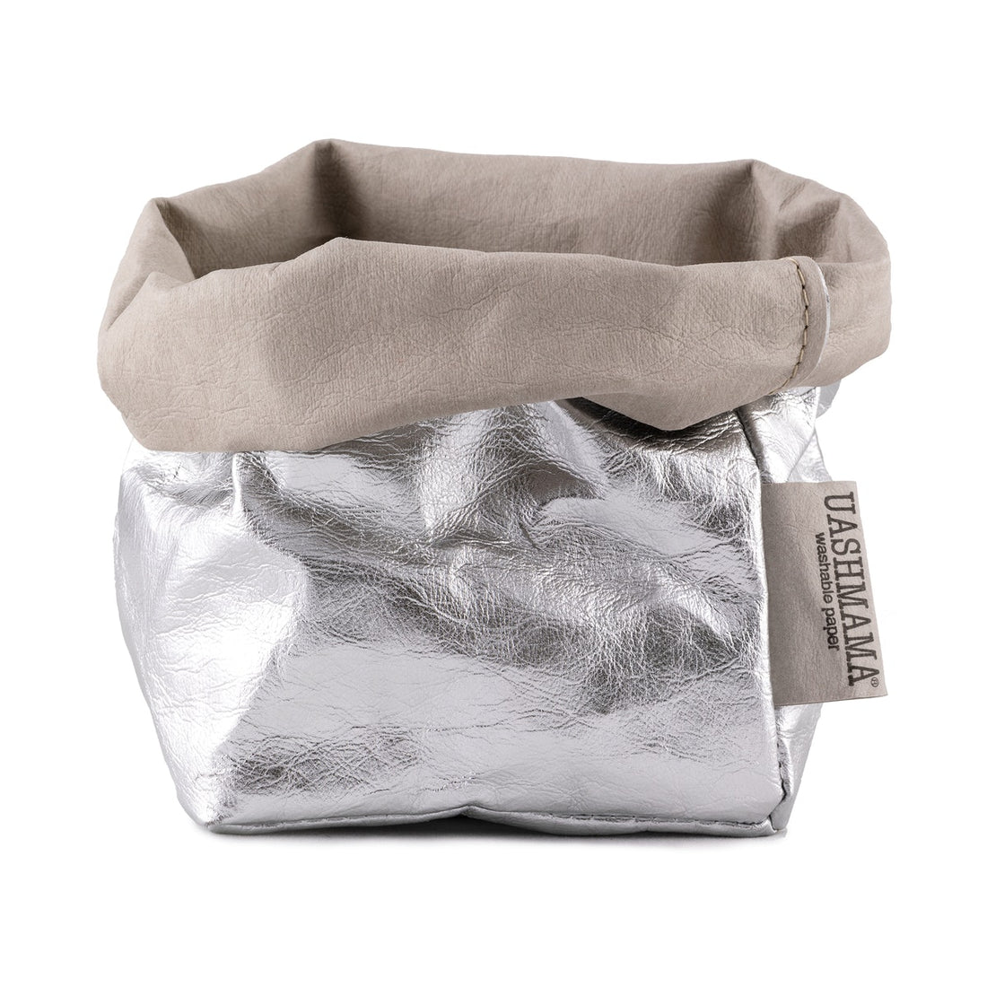 UASHMAMA PAPER BAG SMALL METALLIC