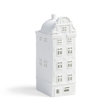 WHITE STOCKHOLM HOUSE TEALIGHT HOLDER | STORTORGET No.18 loo