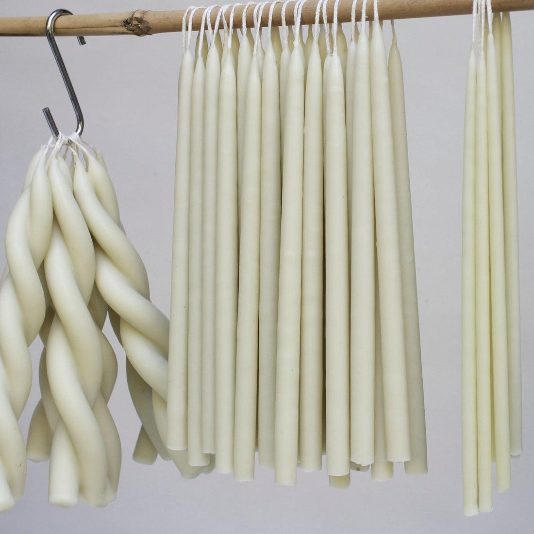 HAND TWISTED BEESWAX CANDLE | MOTHER'S MILK