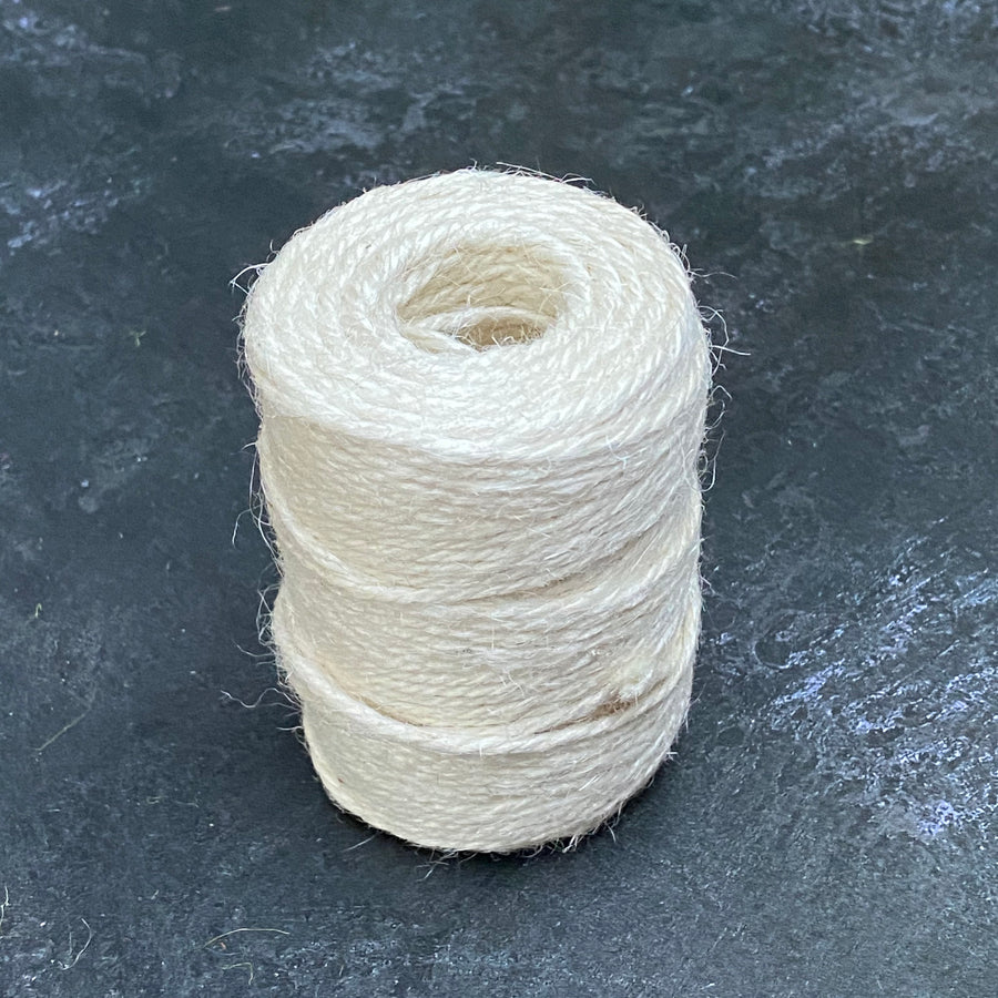 HERITAGE JUTE TWINE SPOOLS | QUARTER PINT SIZE