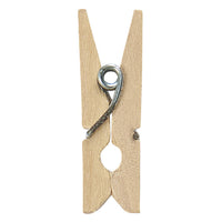 MINI WOODEN CLIP | PACK 10