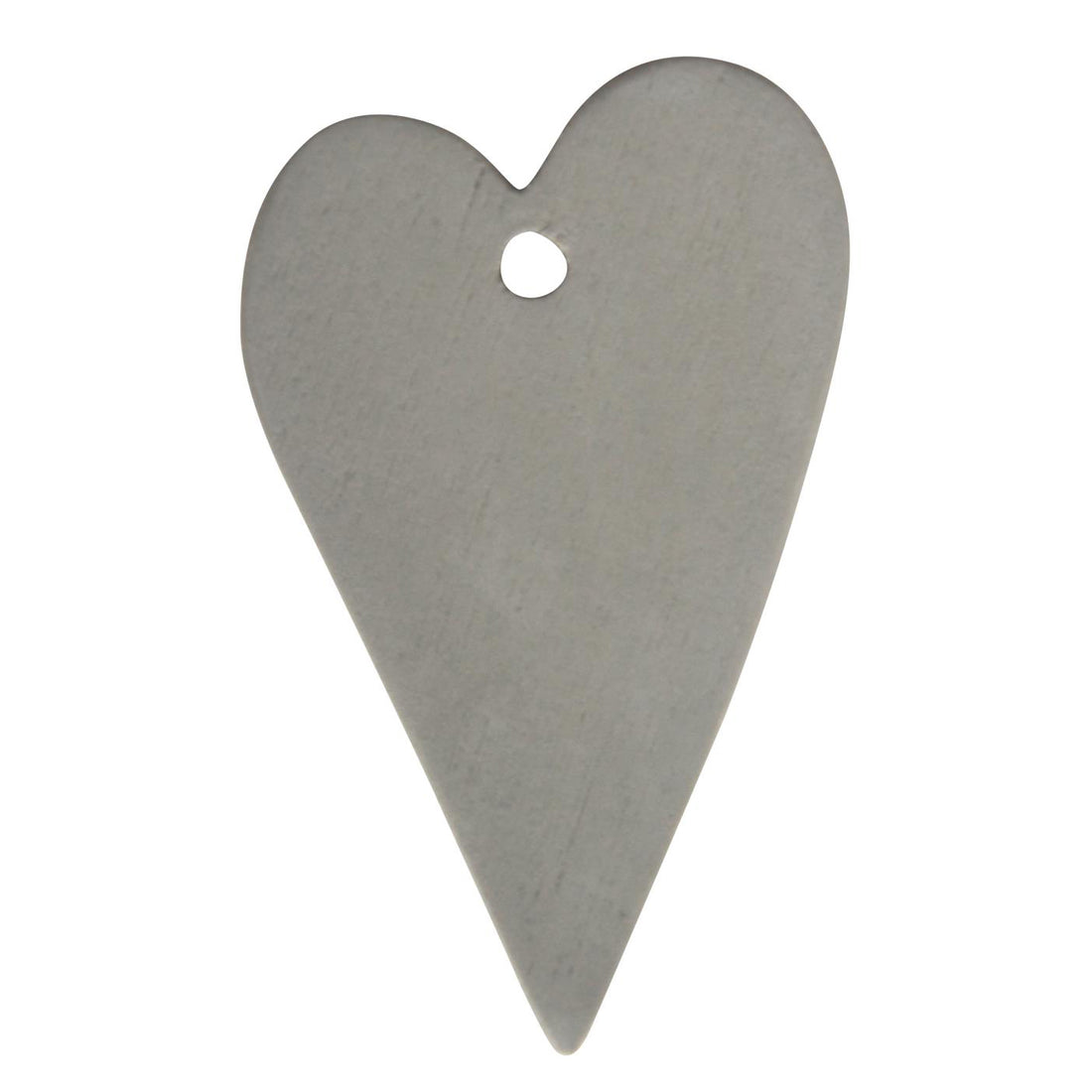GREY HEART TAG