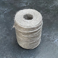 HERITAGE JUTE TWINE SPOOLS | QUARTER PINT SIZE