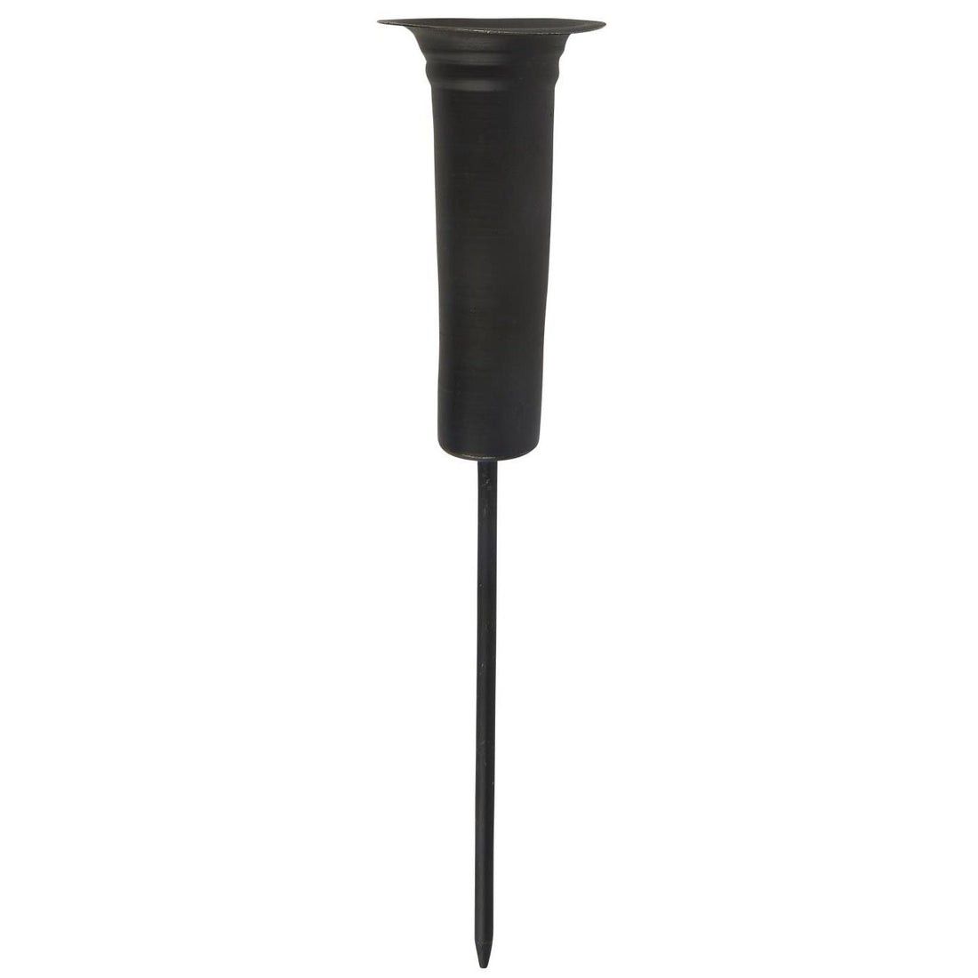 LONG DINNER CANDLE SPEAR | BLACK