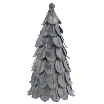 ZINC METAL CHRISTMAS TREE