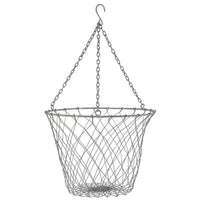 WIRE HANGING BASKET WITH CHAIN