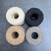 HERITAGE JUTE TWINE SPOOLS | QUARTER PINT SIZE