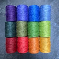 HERITAGE JUTE TWINE SPOOLS | QUARTER PINT SIZE