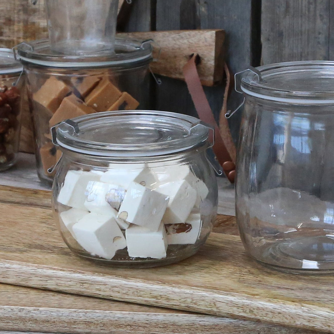 ROUND FRENCH PRESERVING JAR