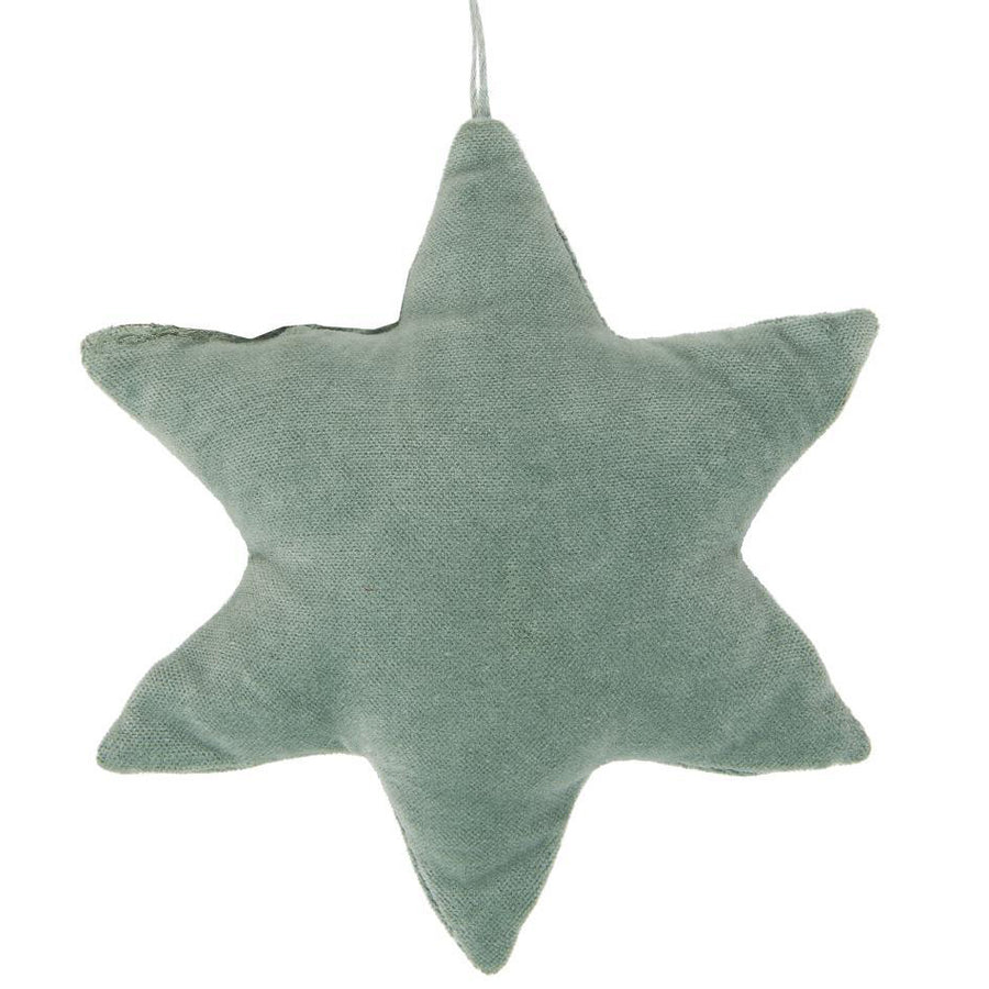 VELVET STAR ORNAMENT