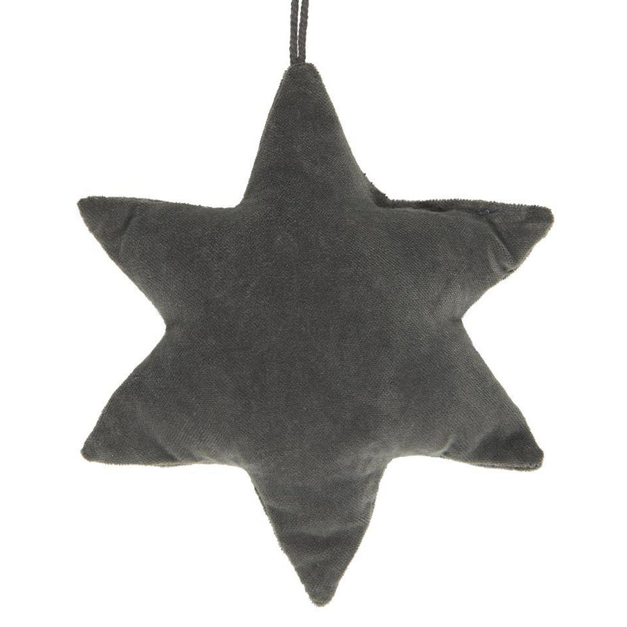 VELVET STAR ORNAMENT