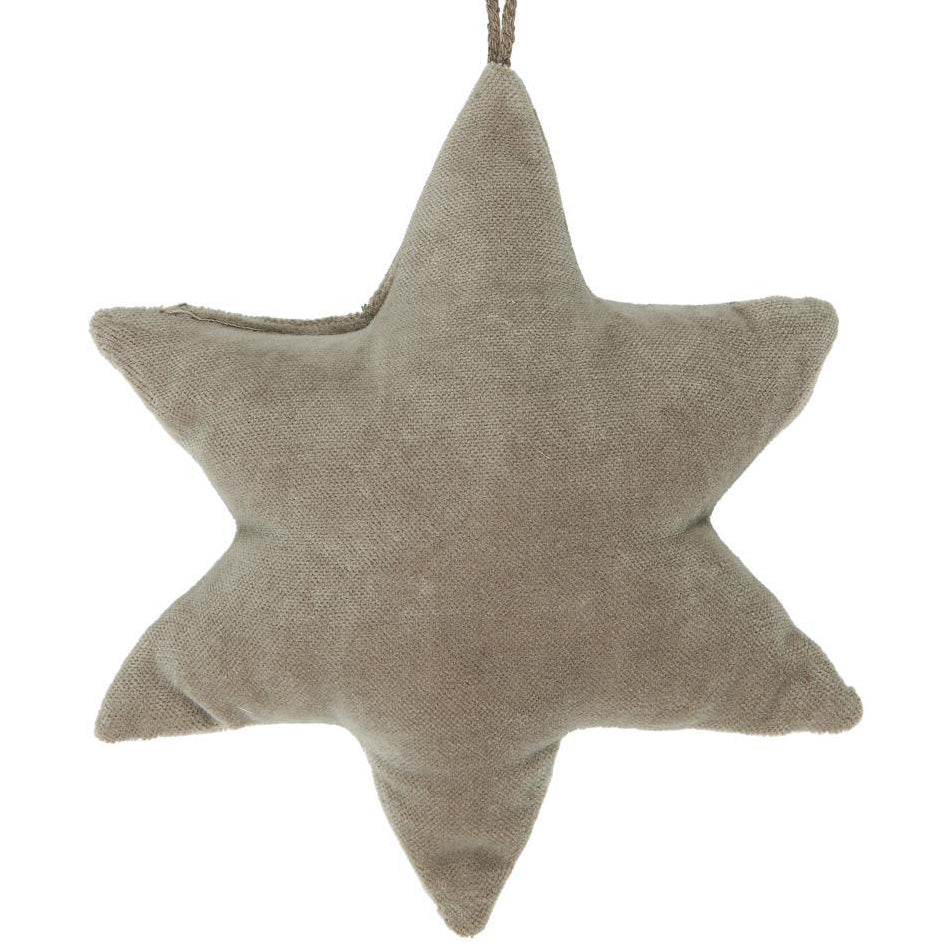 VELVET STAR ORNAMENT