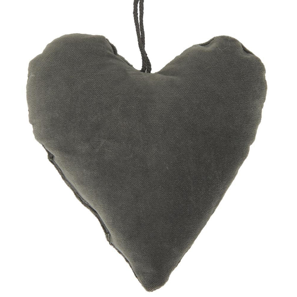VELVET HEART ORNAMENT