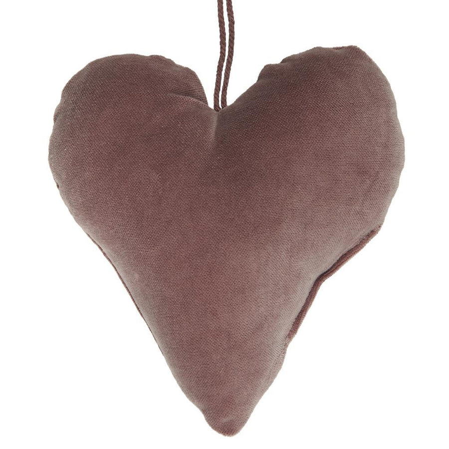 VELVET HEART ORNAMENT