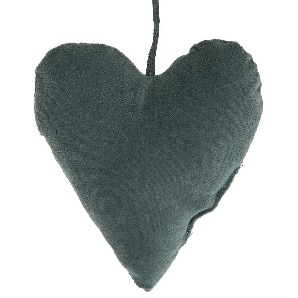 VELVET HEART ORNAMENT