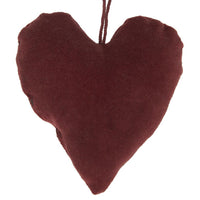 VELVET HEART ORNAMENT