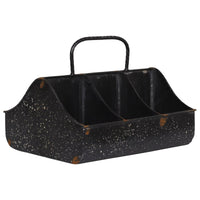 METAL STORAGE BOX WITH COMPARTMENTS