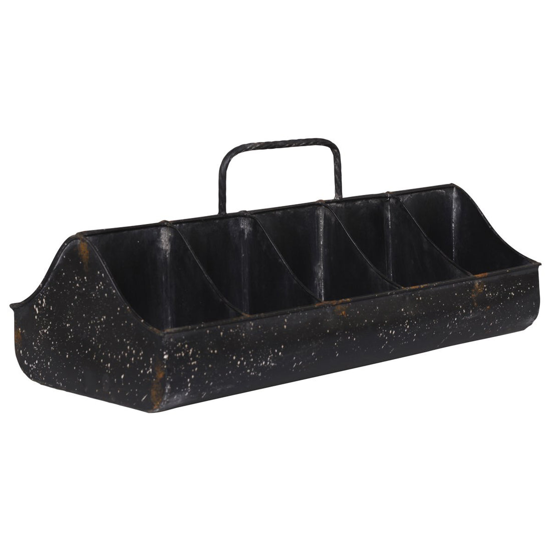 METAL STORAGE BOX WITH COMPARTMENTS