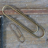 BRASS PAPERCLIP