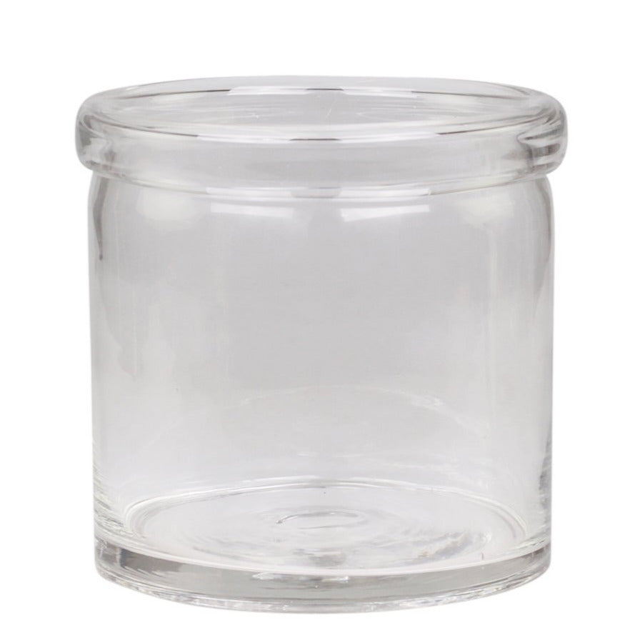 GLASS JAR POT