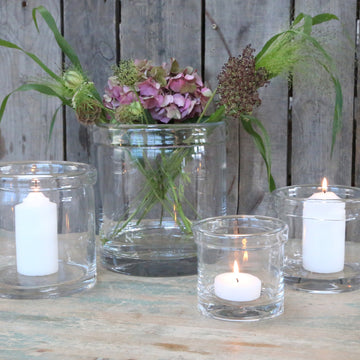 GLASS JAR POT