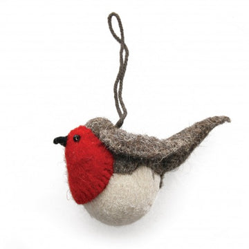 CLASSIC SEMI HANGING ROBIN | 6cm