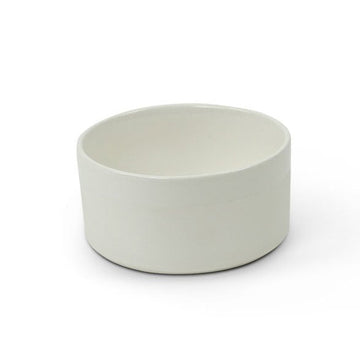 MATT & GLOSS GLAZED SMALL BOWL | WHITE