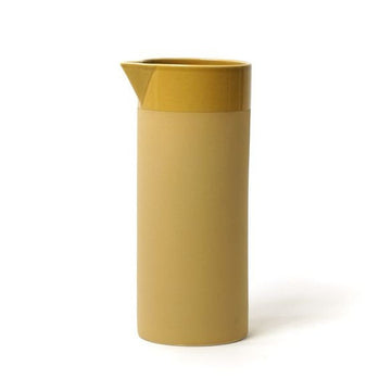 MATT & GLOSS GLAZED JUG | MUSTARD