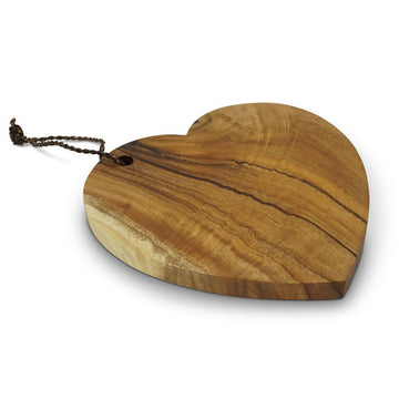 HEART SHAPED ACACIA CHOPPING BOARD | 30cm