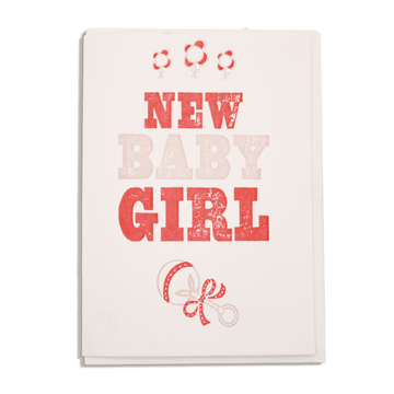 SMALL CARD | NEW BABY GIRL