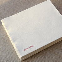 COTTON RAG KHADI PAPER BLOCK BOOK SMOOTH 37 x 30.5cm