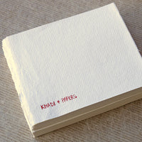 COTTON RAG BLOCK BOOK 13 x 16cm