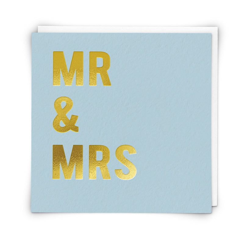 CARD | MR AND MRS