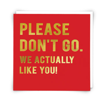 CARD | DON'T GO