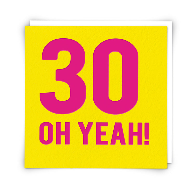 CARD | 30 YEAH
