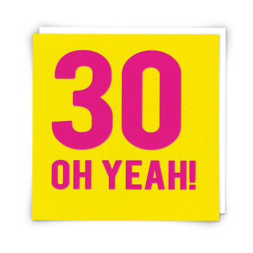 CARD | 30 YEAH