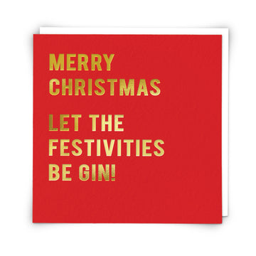 CARD | XMAS GIN