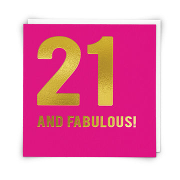CARD | TWENTY ONE