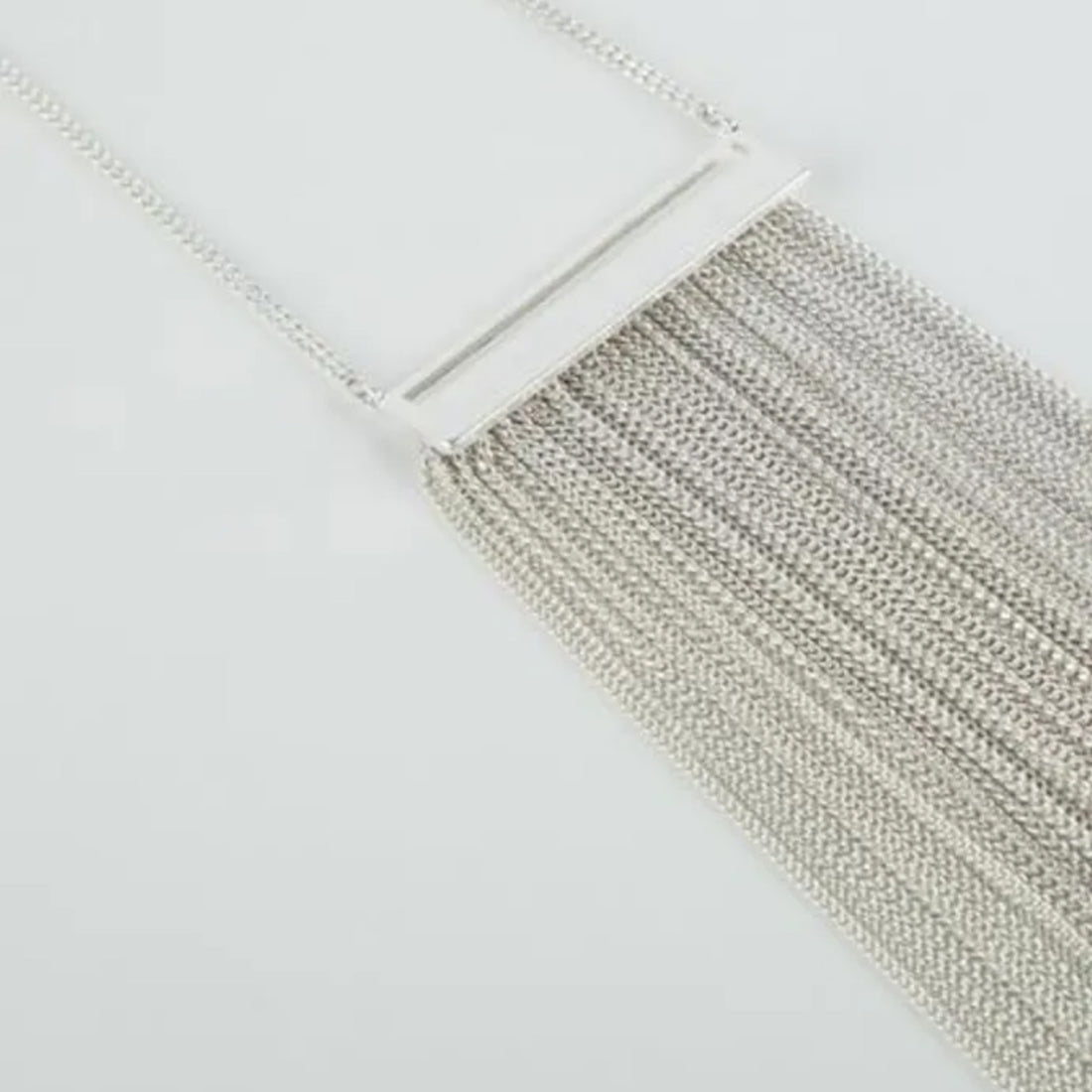 CONTOUR NECKLACE SILVER