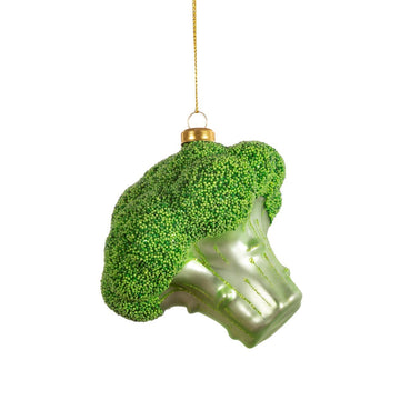 BROCCOLI GLASS BAUBLE