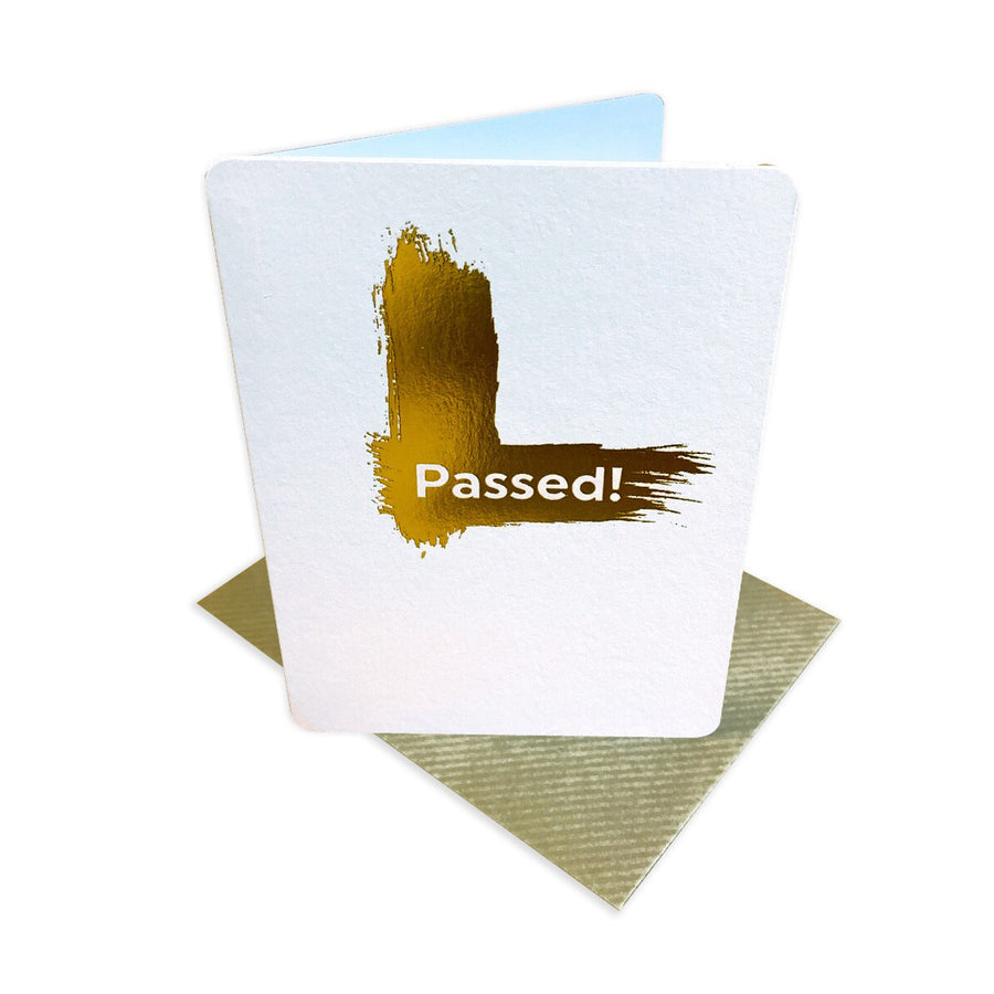 CARD | PASSED DRIVING TEST