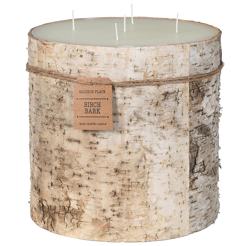 BIRCH BARK CANDLE | 4 SIZES