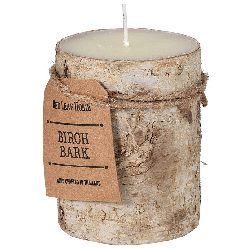 BIRCH BARK CANDLE | 4 SIZES