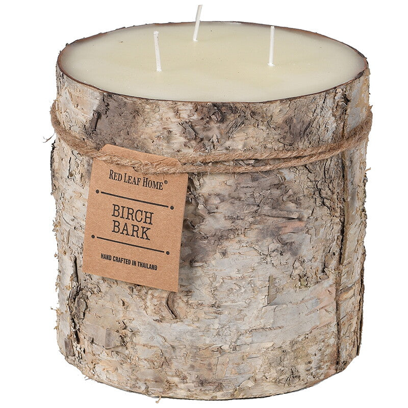 BIRCH BARK CANDLE | 4 SIZES