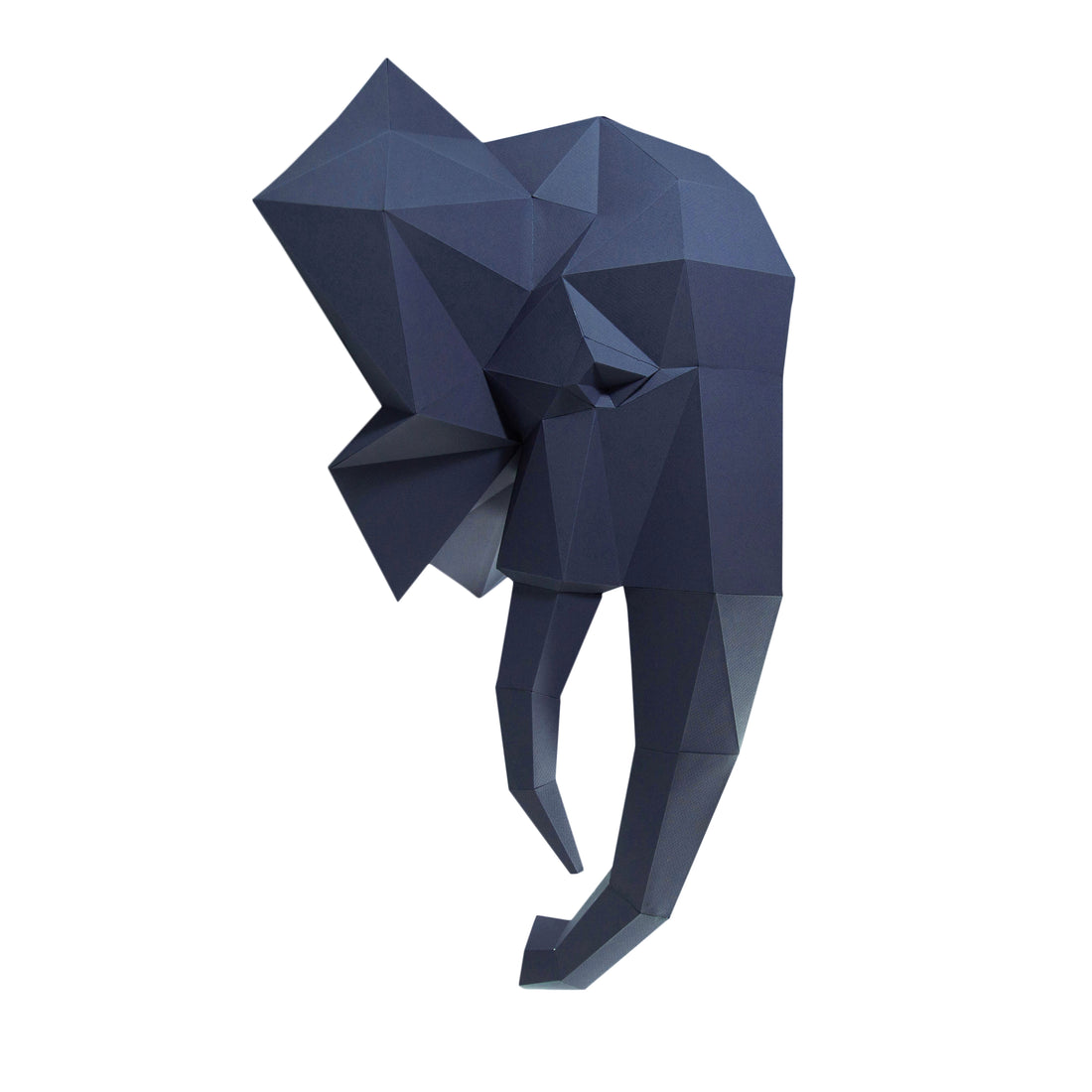 3D PAPERCRAFT WALL ART DIY KIT | ELEPHANT HEAD