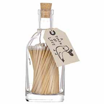 BOTTLE OF MATCHES | TOKEN OF LOVE
