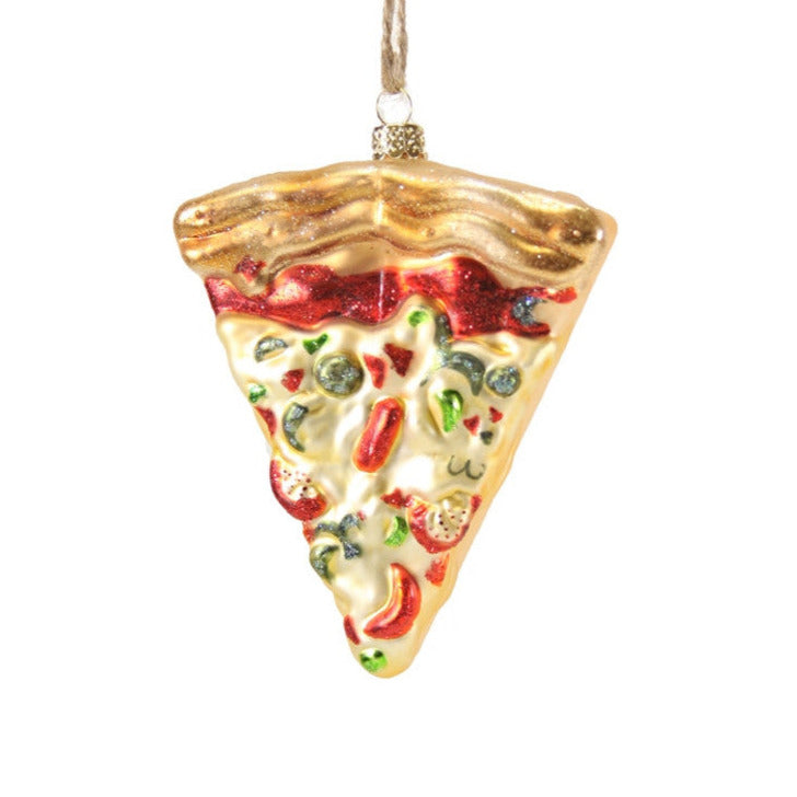 PIZZA SLICE BAUBLE