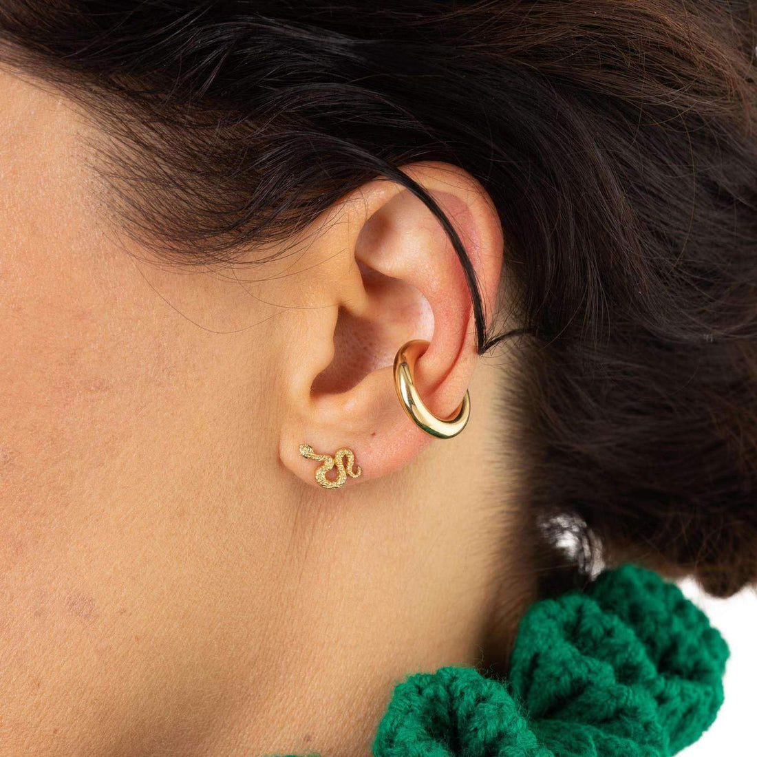 SILVER EAR CUFF | CHUNKY