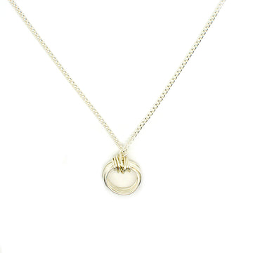 APHRODITE PENDANT MINI NECKLACE | SILVER