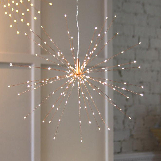 SMALL BATTERY STARBURST LED LIGHT 30cm